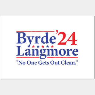 Byrde Langmore 2024 Election Posters and Art